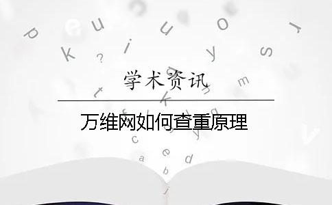 万维网如何查重原理