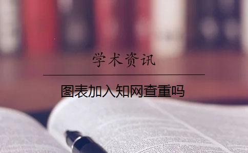 图表加入知网查重吗
